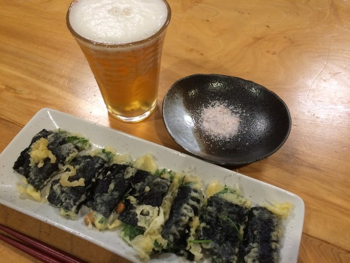 納豆の天ぷらレシピ 完成