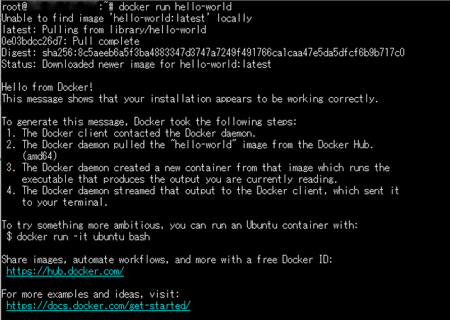Docker Hello World